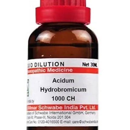 Dr. Willmar Schwabe India Acidum Hydrobromicum Dilution