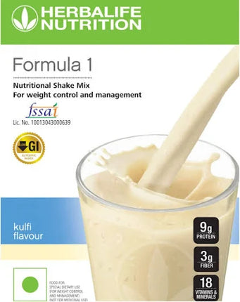 HERBALIFE FORMULA 1 NUTRITIONAL SHAKE MIX, KULFI (500G)