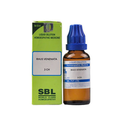 SBL Homeopathy Rhus Venenata Dilution