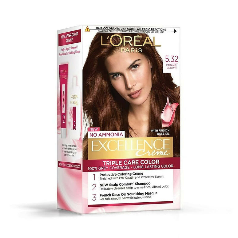 L'Oreal Paris Hair Colour - 5.32 Caramel Brown