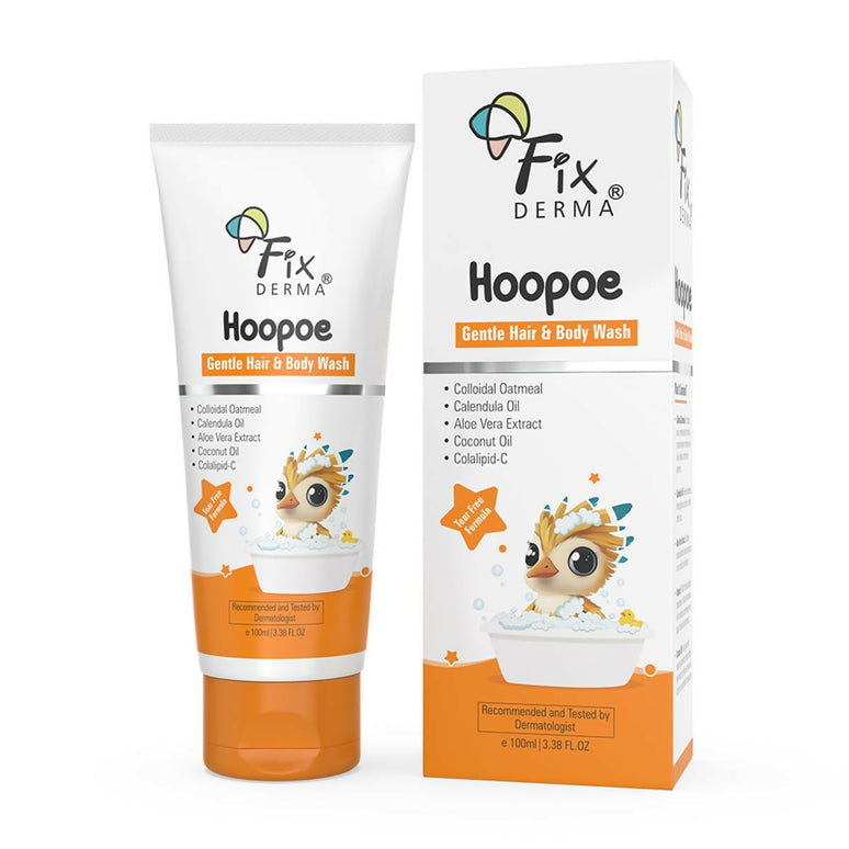 Fixderma Hoopoe Gentle Hair & Body Wash for Kids