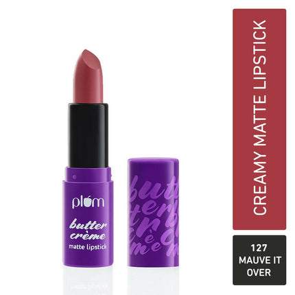 Plum Butter Crème Matte Lipstick Mauve It Over - 127 (Dusty Rose)