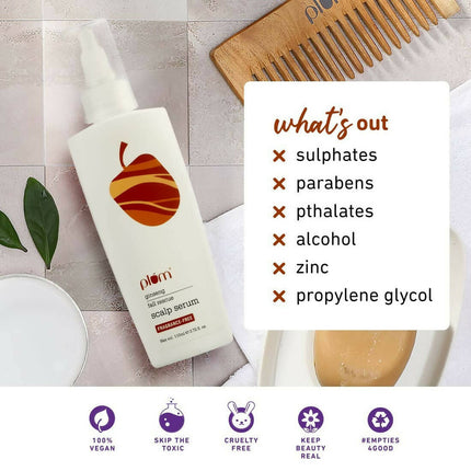 Plum Ginseng Fall Rescue Scalp Serum