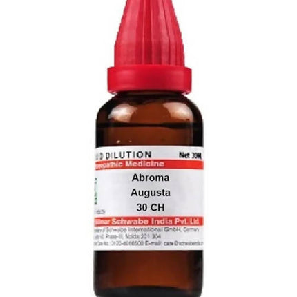 Dr. Willmar Schwabe India Abroma Augusta Dilution