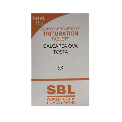 SBL Homeopathy Calcarea Ova Tosta Trituration Tablets