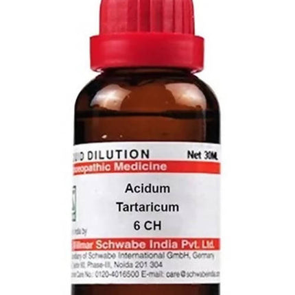 Dr. Willmar Schwabe India Acidum Tartaricum Dilution