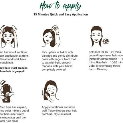 Biotique Herbcolor 3N Darkest Brown