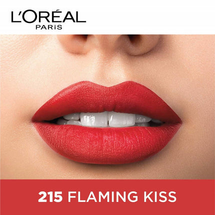 L'Oreal Paris Color Riche Moist Matte Limited Edition Swarovski Lipstick - 215 Flaming Kiss