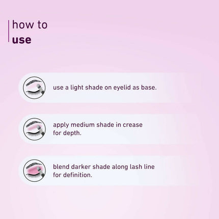 Plum In Your Element Eyeshadow Palette Easy to Blend 6-in-1 Palette 05 Space