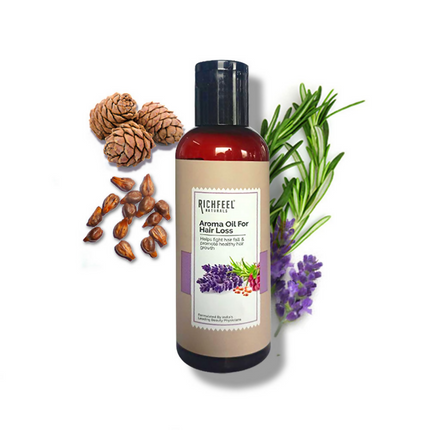 Richfeel Hair Loss Oil with Rosemary Lavender & Grapeseed