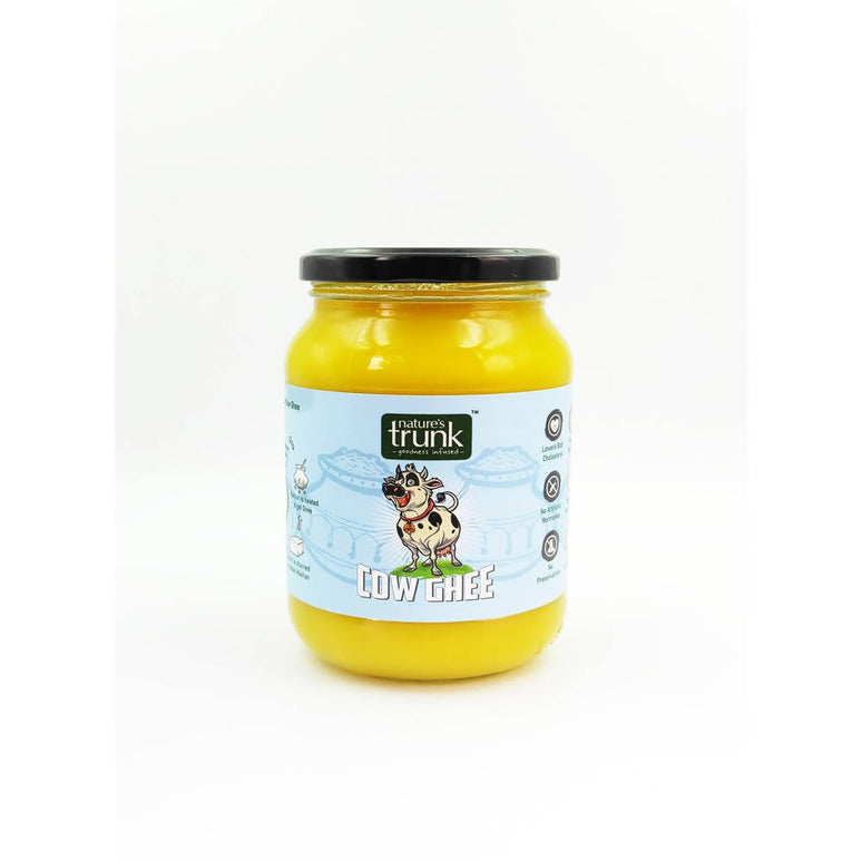 Nature's Trunk Cow Ghee | Made From Grass Fed Cow's Milk | Homemade & Certified Organic Ghee