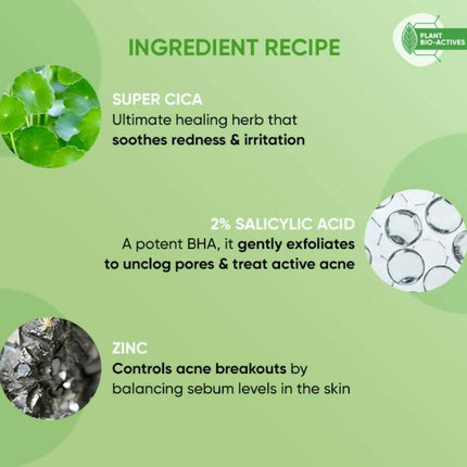 Dot & Key 2% Salicylic Cica Anti Acne Face Serum For Acne & Oil Control