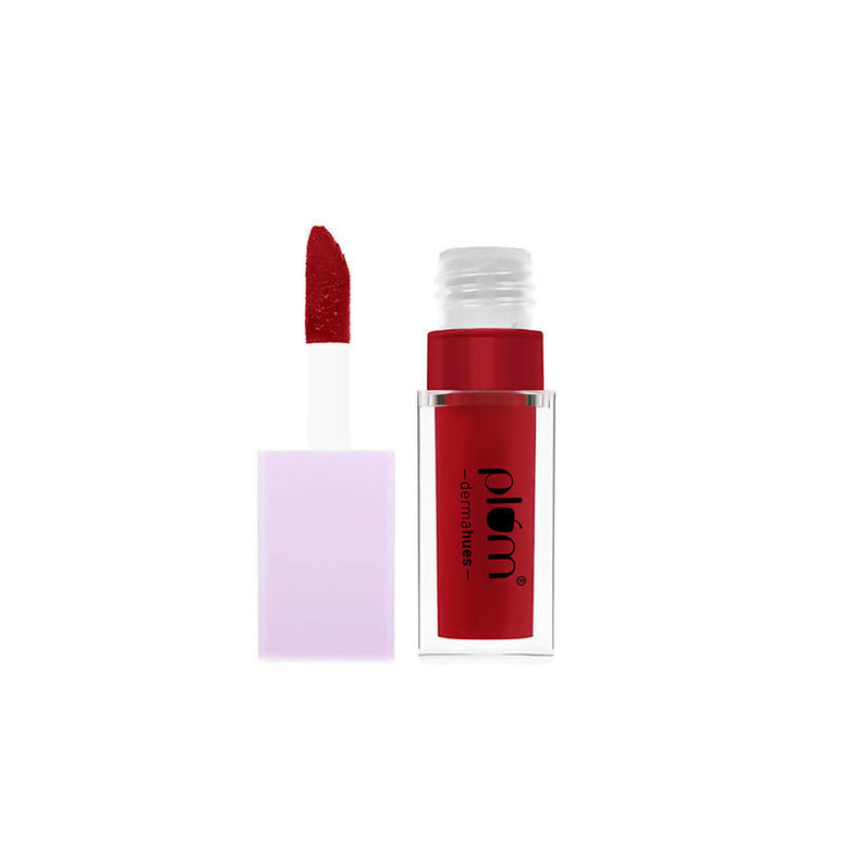 Plum Dermahues Serum Lip Gloss - 06 Crimson Glow