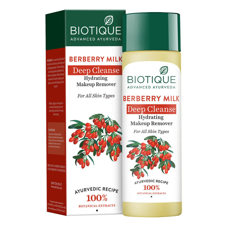 Biotique Berberry Milk Deep Cleanse Hydrating Makeup Remover