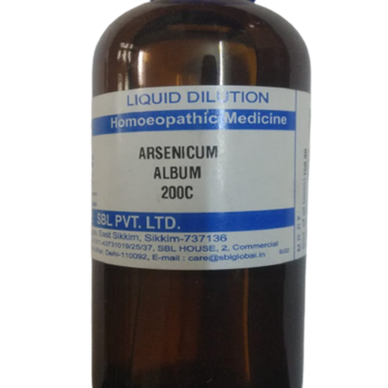 SBL Homeopathy Arsenicum Album Dilution