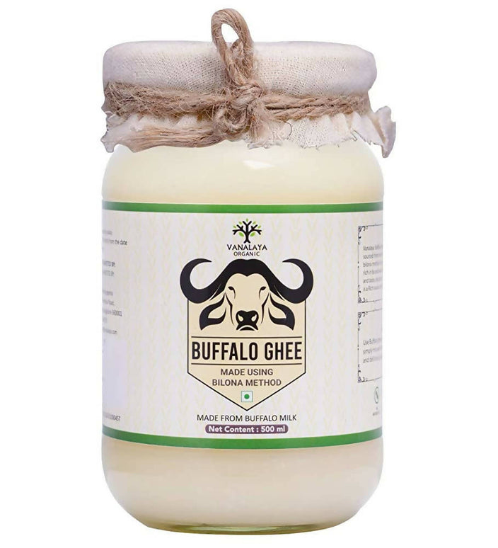 Vanalaya Buffalo Ghee | Vedic Bilona Method | Churned From Curd | Pure & Natural | Buffalo Ghee