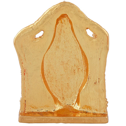 Estele Gold-Polished Lord Tirupati Balaji Idol Showpiece for Pooja Mandir/ Home Decorative