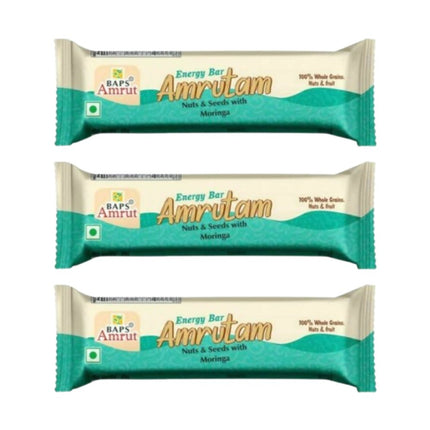 Baps Amrut Energy Bar Amrutam (Nuts & Seeds With Moringa)