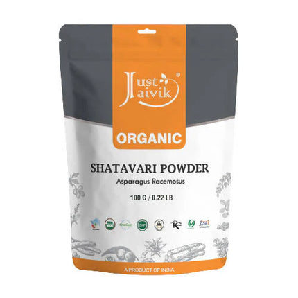 Just Jaivik Organic Shatavari Powder - 100 gm