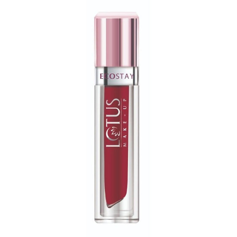 Lotus Make-Up Ecostay Matte Lip Lacquer - Red Fantasy (4 Gm)
