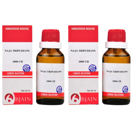Bjain Homeopathy Naja Tripudians Dilution