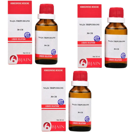 Bjain Homeopathy Naja Tripudians Dilution