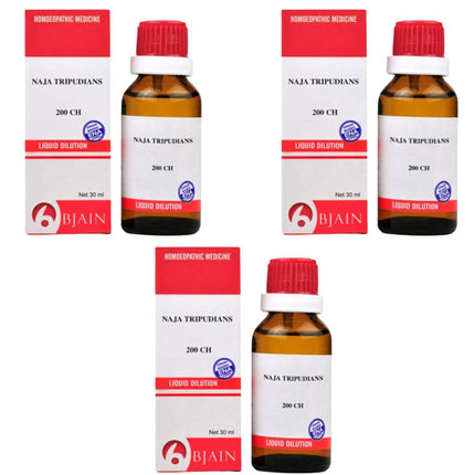 Bjain Homeopathy Naja Tripudians Dilution