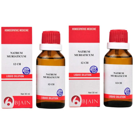 Bjain Homeopathy Natrum Muriaticum Dilution