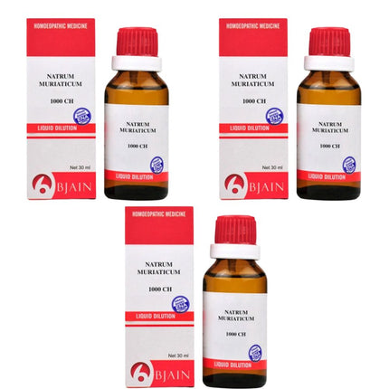 Bjain Homeopathy Natrum Muriaticum Dilution