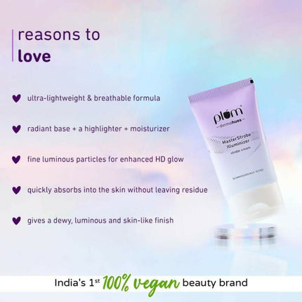 Plum MasterStrobe Illuminizer Ultra Lightweight HD Glow Enhancer - Peach Perfect