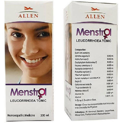 Allen Homeopathy Menstrol Leucorrhoea Tonic