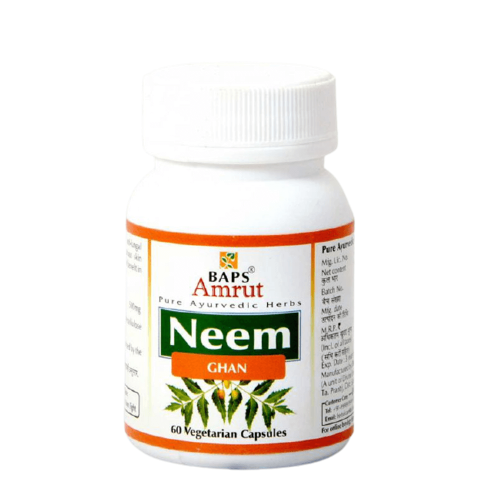 Baps Amrut Neem Ghan Capsules - Limited Time Offer