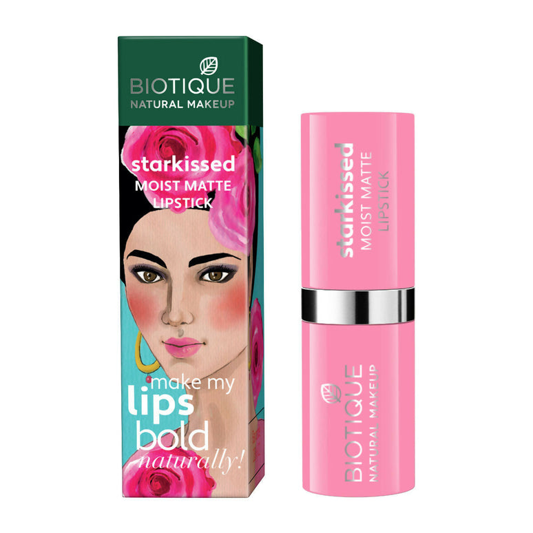 Biotique Starkissed Moist Matte Lipstick - Pick Me Up