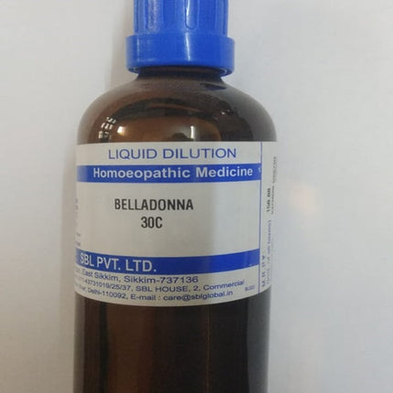 SBL Homeopathy Belladonna Dilution