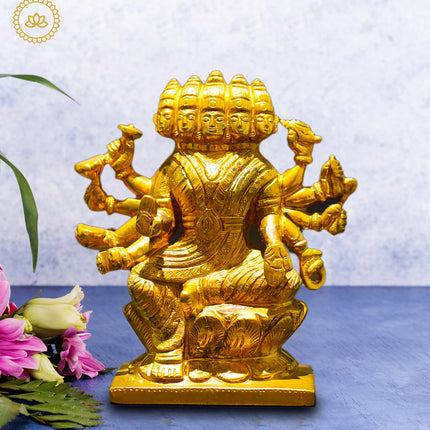 Brass Devi - Goddess of Power and Devotion