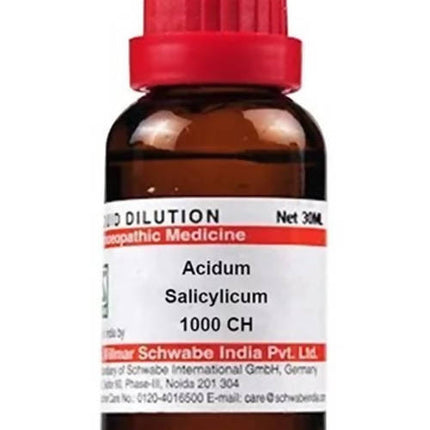 Dr. Willmar Schwabe India Acidum Salicylicum Dilution