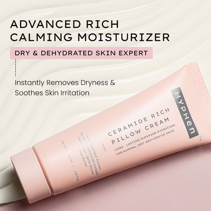 Hyphen By Kriti Sanon 10% Heartleaf & 7% Ceramides-Nmf Face Cream Moisturizer Rich Pillow Cream