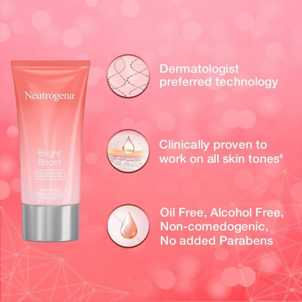 Neutrogena Bright Boost Micropolish Face Scrub & Exfoliator