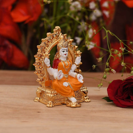 Collectible India Ceramic Lakshmi Idol