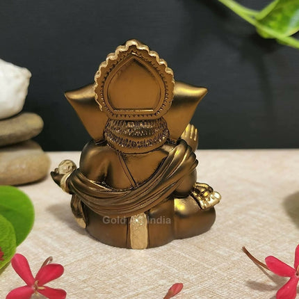 Gold Art India Gaddi Ganesh Idol
