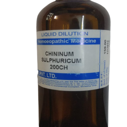 SBL Homeopathy Chininum Sulphuricum Dilution