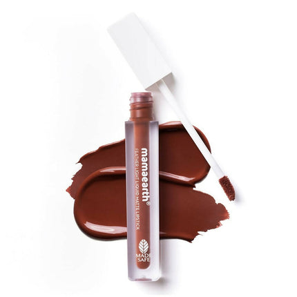 Mamaearth Feather Light Liquid Matte Lipstick - Nude Tea - Limited Time Offer