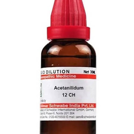 Dr. Willmar Schwabe India Acetanilidum Dilution