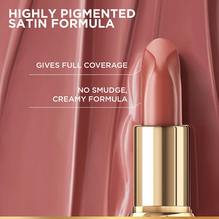L'Oreal Paris Color Riche Satin Lipstick - 540 Nu Unstoppable