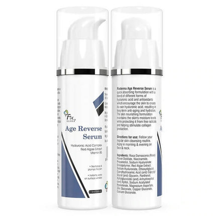 Fixderma Age Reverse Face Serum for Glowing Skin, Anti Aging Face Serum for Unisex Improves Fine Lines, Wrinkles & Age Spots