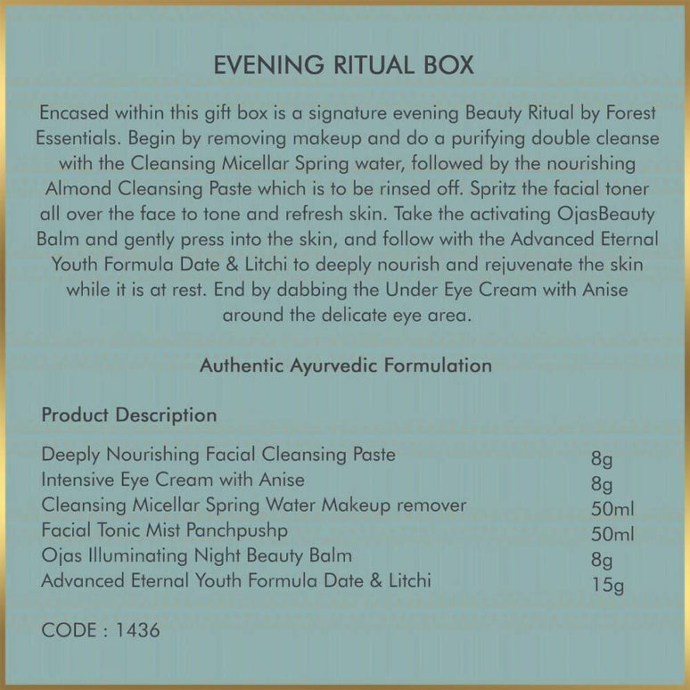 Forest Essentials Evening Ritual Gift Box