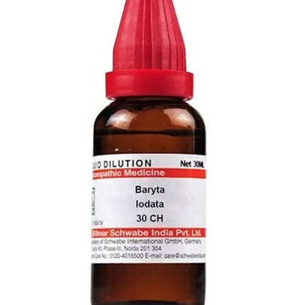 Dr. Willmar Schwabe India Baryta Iodata Dilution