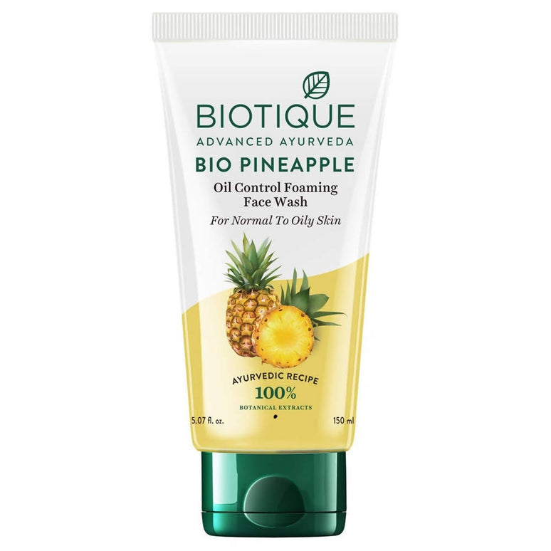 Biotique Bio Almond Body Wash And Bio Pineapple Face Wash