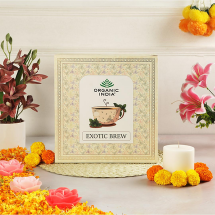 Organic India Exotic Brew Gift Box