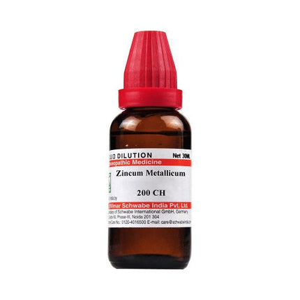 Dr. Willmar Schwabe India Zincum Metallicum Dilution